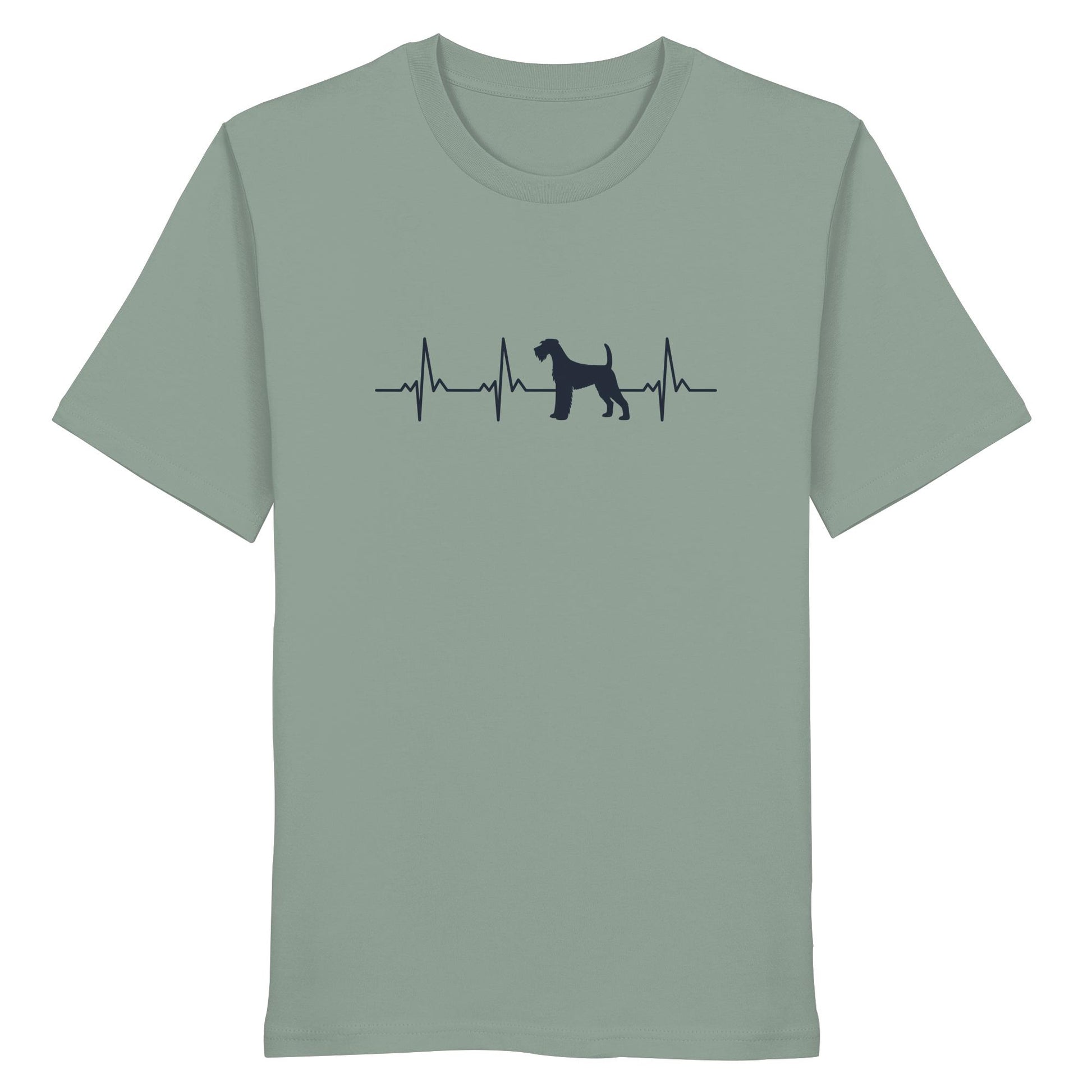 Herzschlag Riesenschnauzer - Organic Shirt