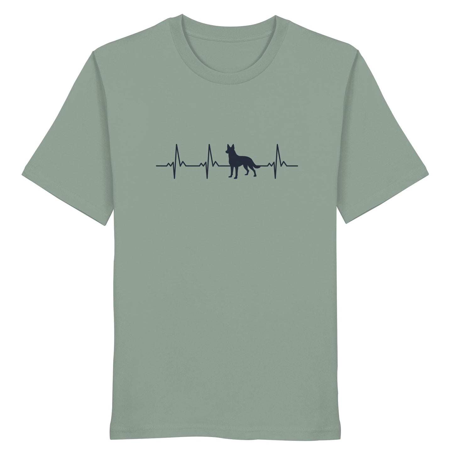 Herzschlag Australian Kelpie - Organic Shirt