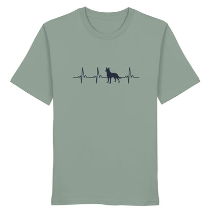 Herzschlag Australian Kelpie - Organic Shirt