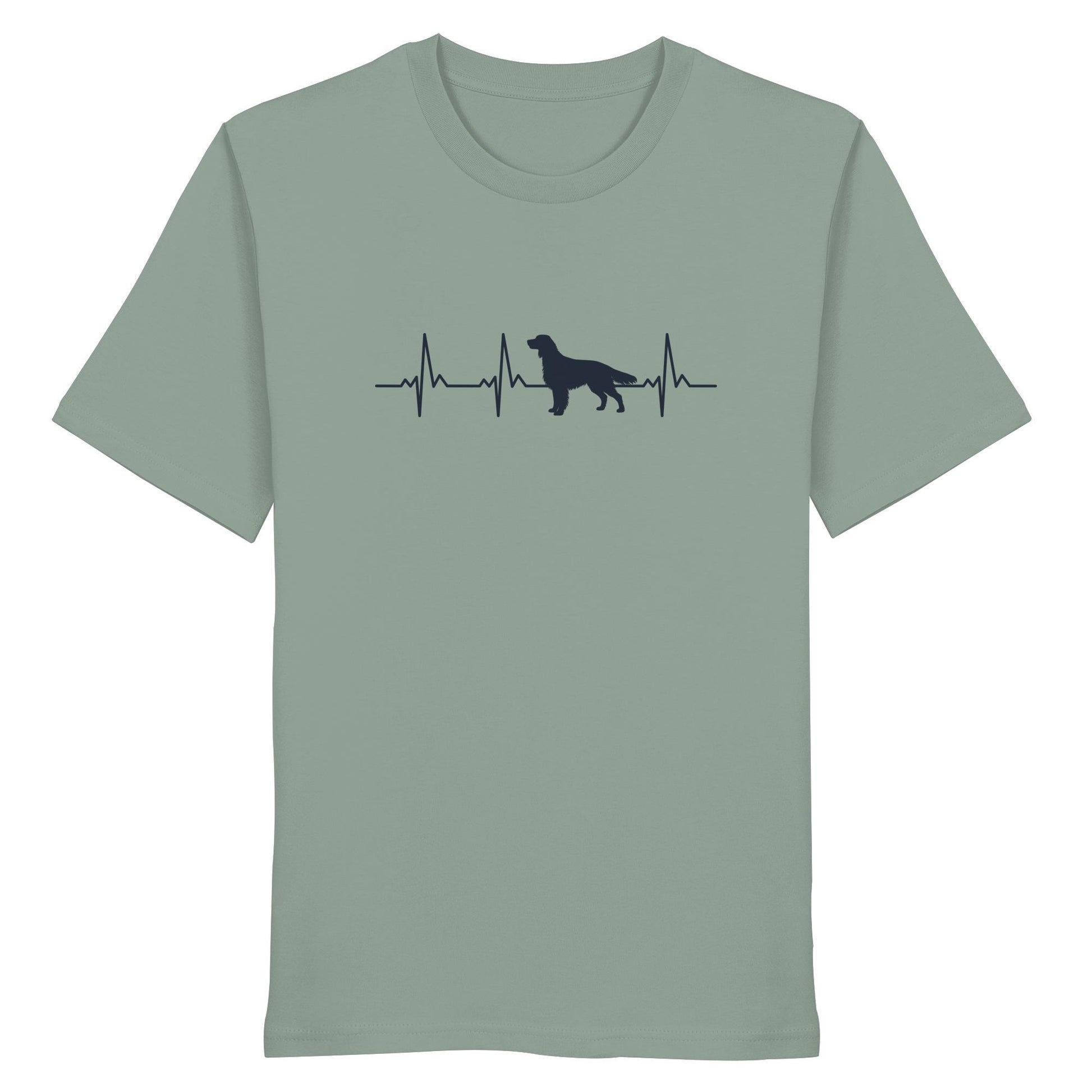 Herzschlag English Setter - Organic Shirt