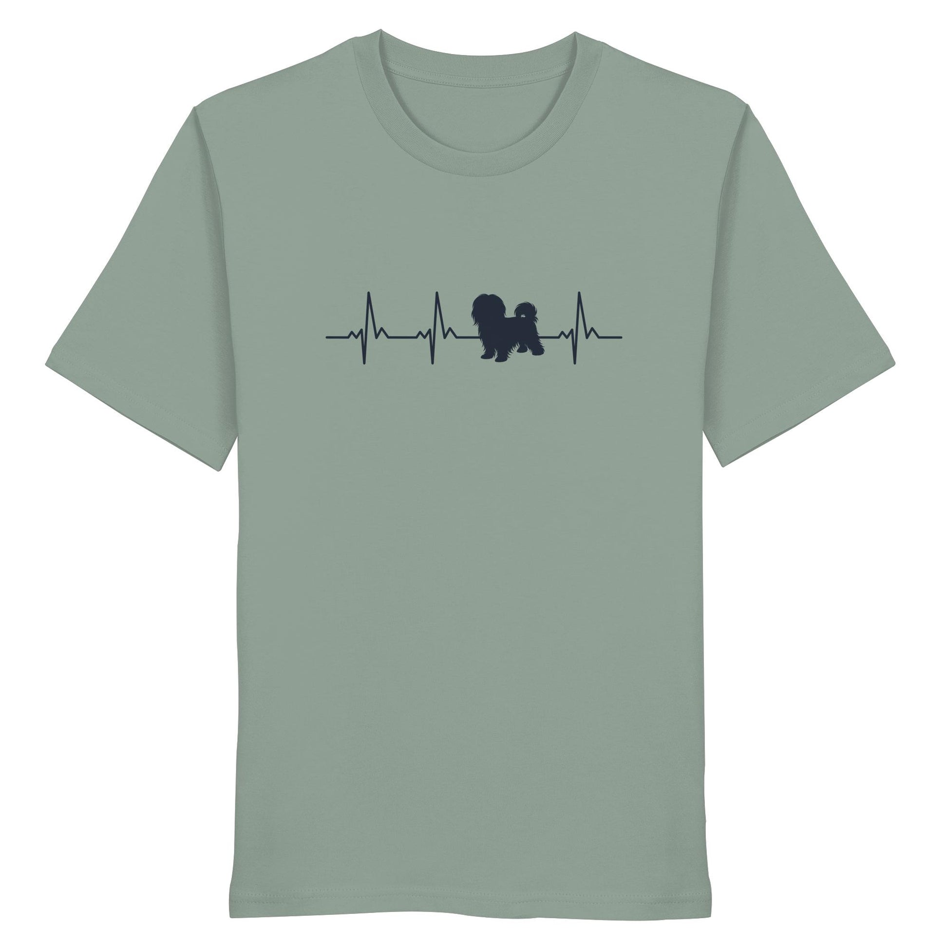 Herzschlag Lhasa Apso - Organic Shirt