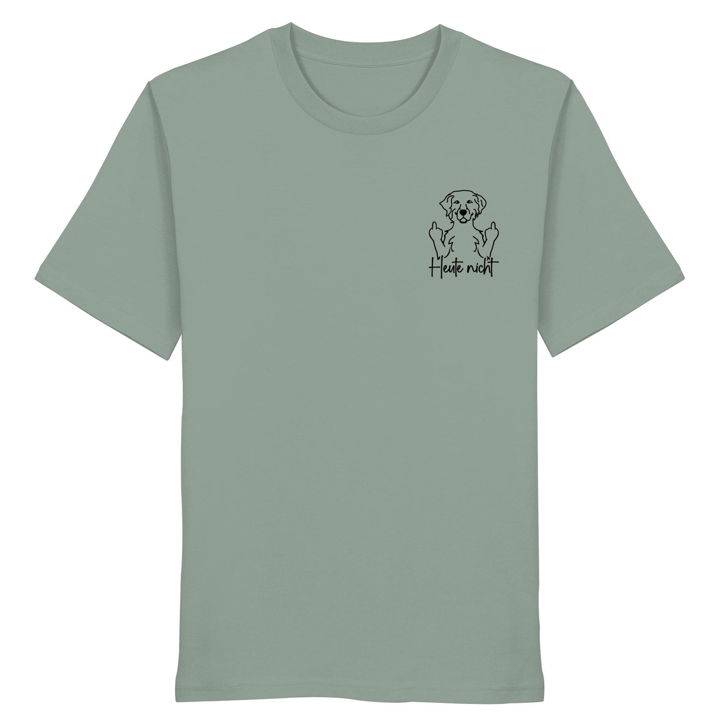 Heute nicht - Golden Retriever - Organic Shirt