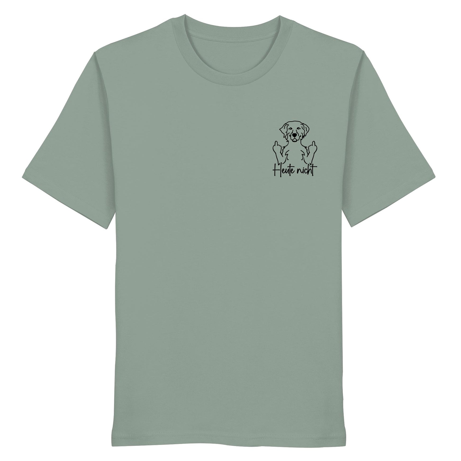 Heute nicht - Golden Retriever - Organic Shirt