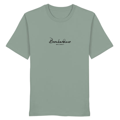 Was sonst? Bernhardiner - Organic Shirt