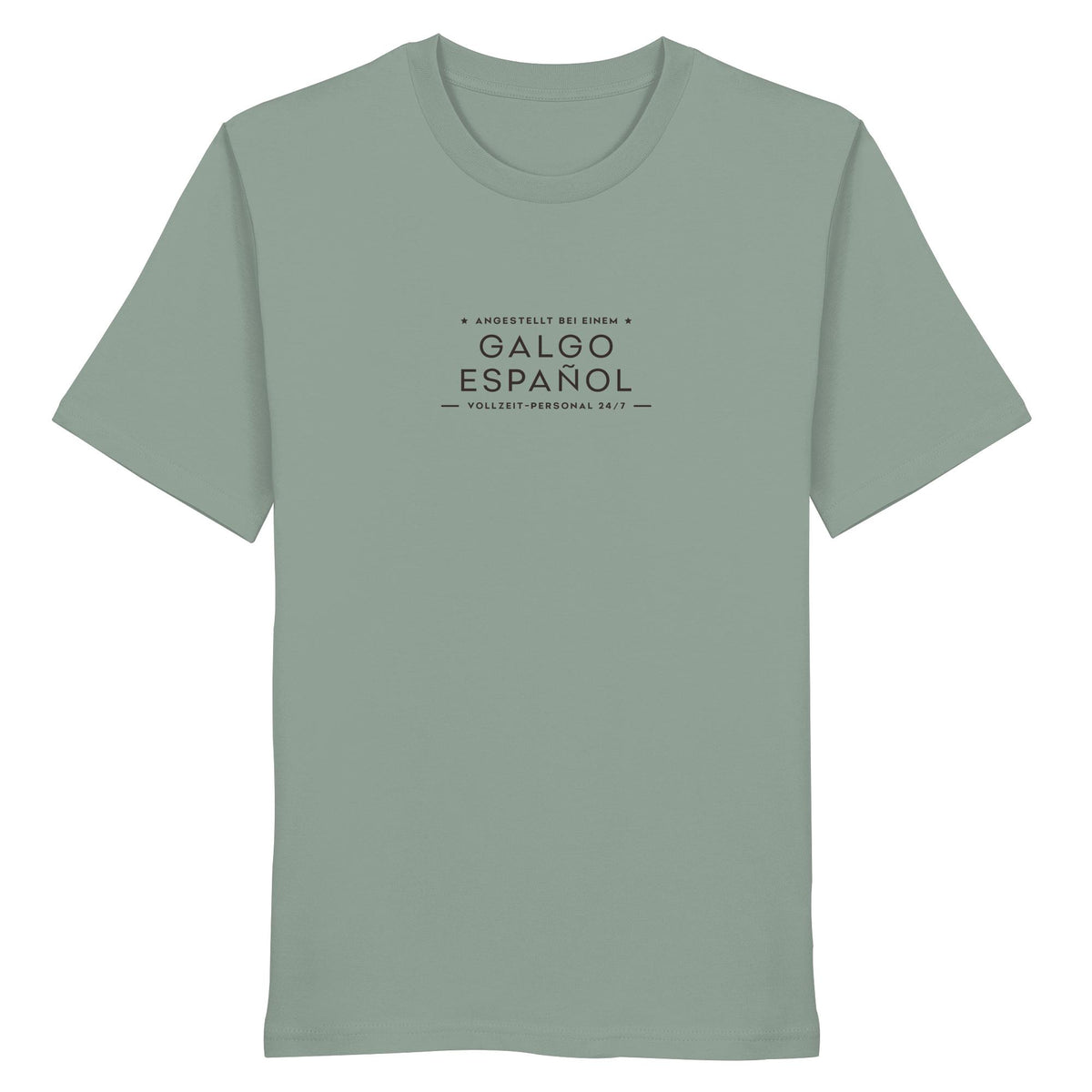 Vollzeit-Personal - Galgo Espanol - Organic Shirt