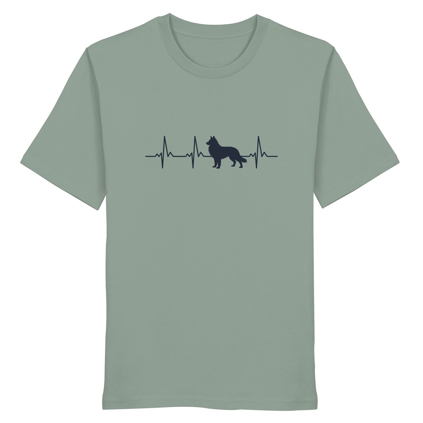 Herzschlag Gelbbacke - Organic Shirt