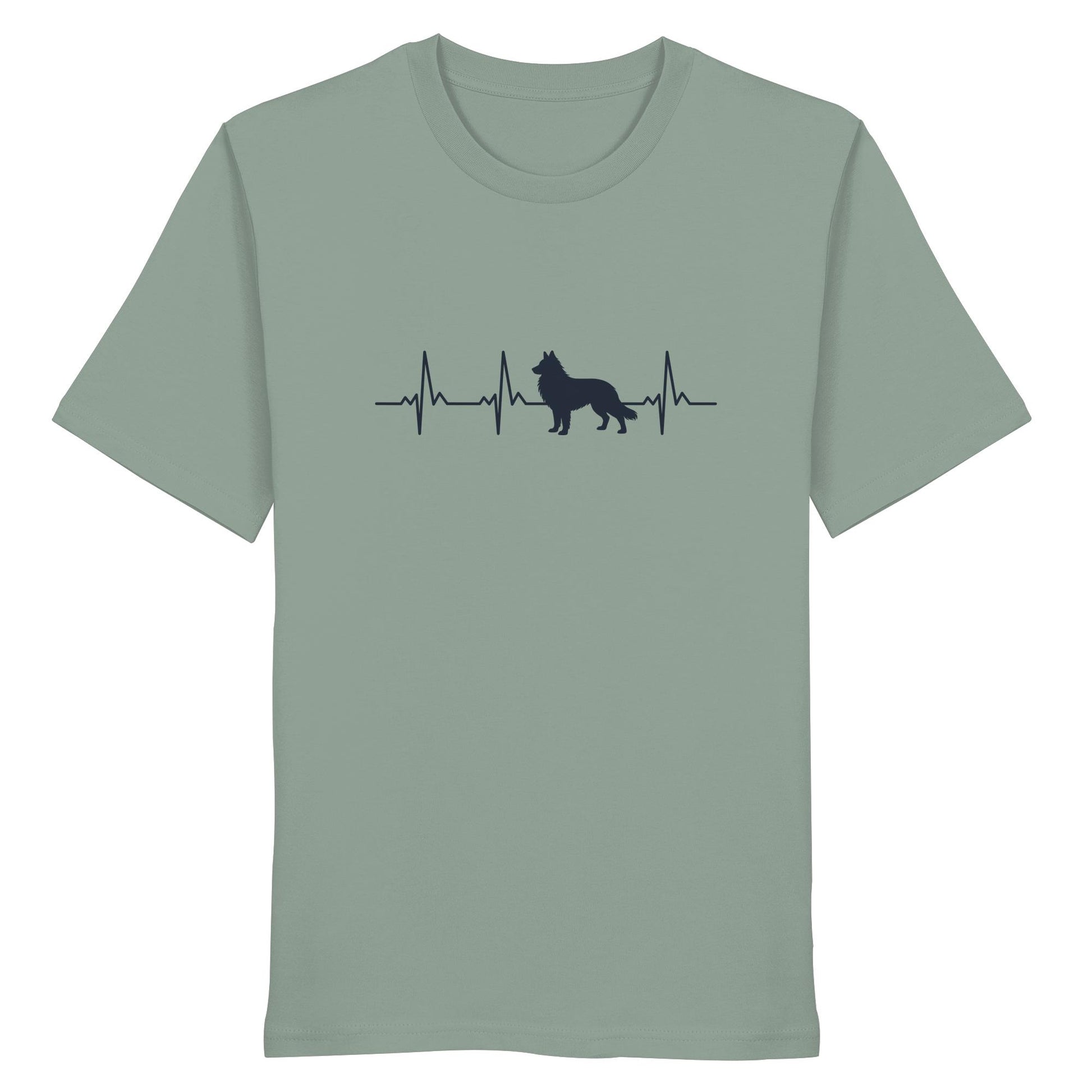 Herzschlag Gelbbacke - Organic Shirt