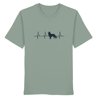 Herzschlag Gelbbacke - Organic Shirt