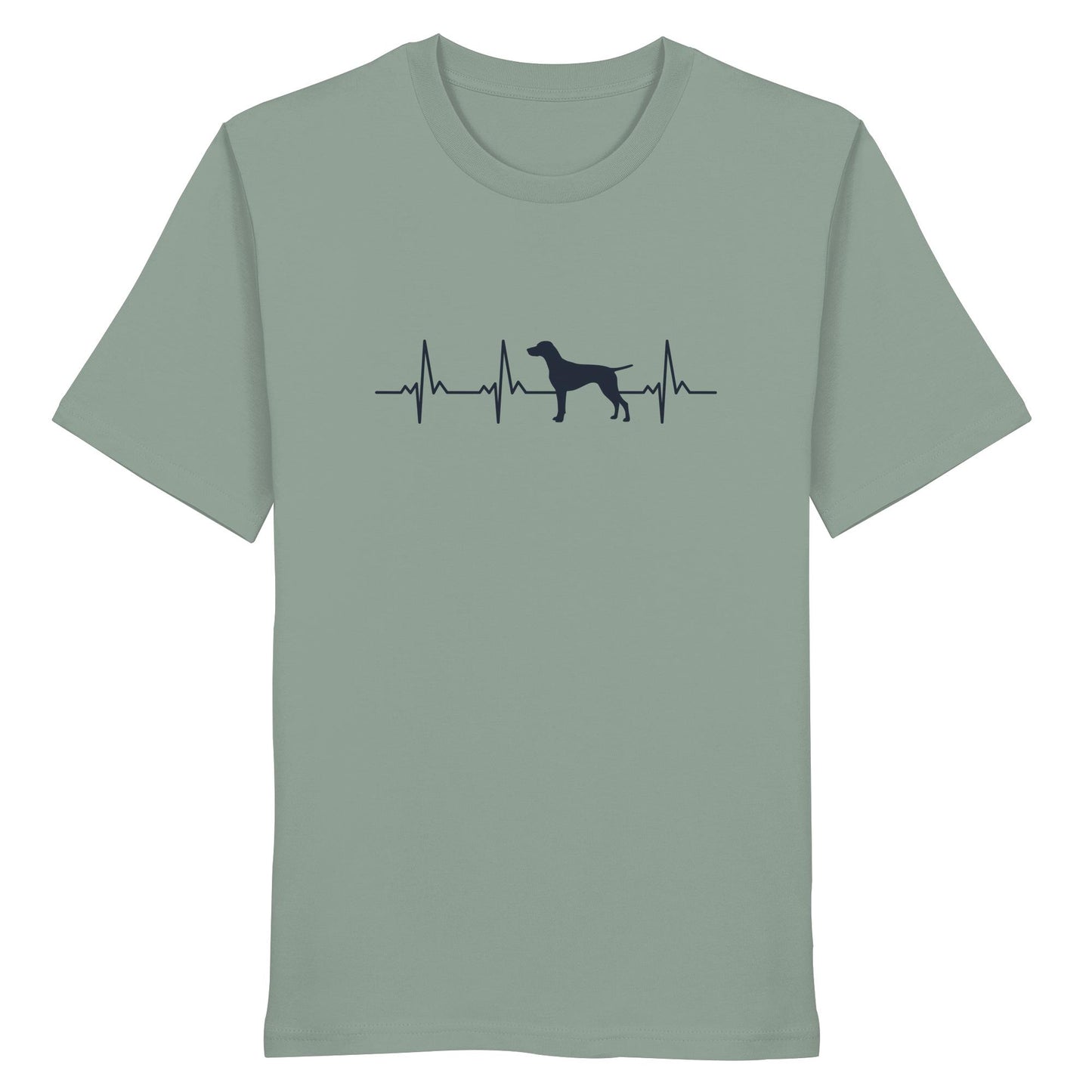Herzschlag Deutsch Kurzhaar - Organic Shirt