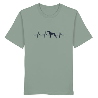 Herzschlag Deutsch Kurzhaar - Organic Shirt