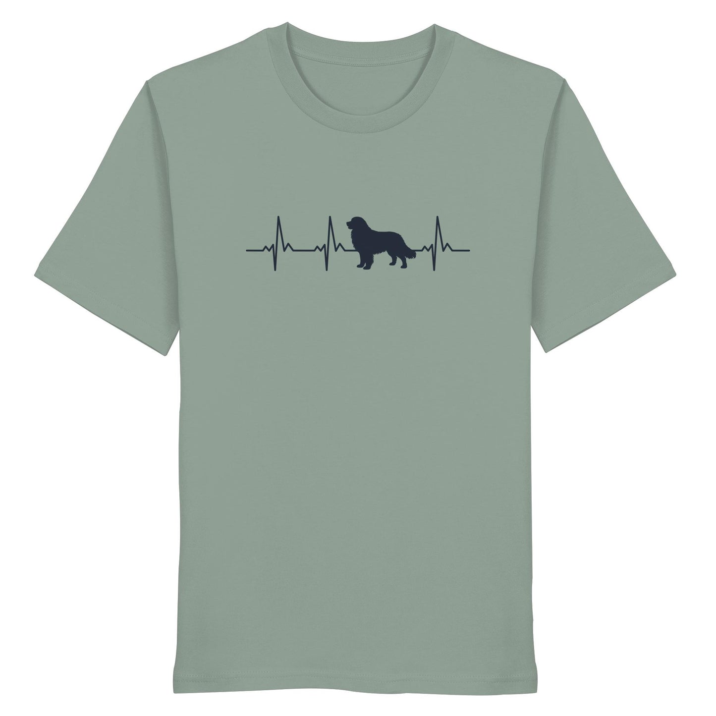 Herzschlag Berner Sennenhund - Organic Shirt
