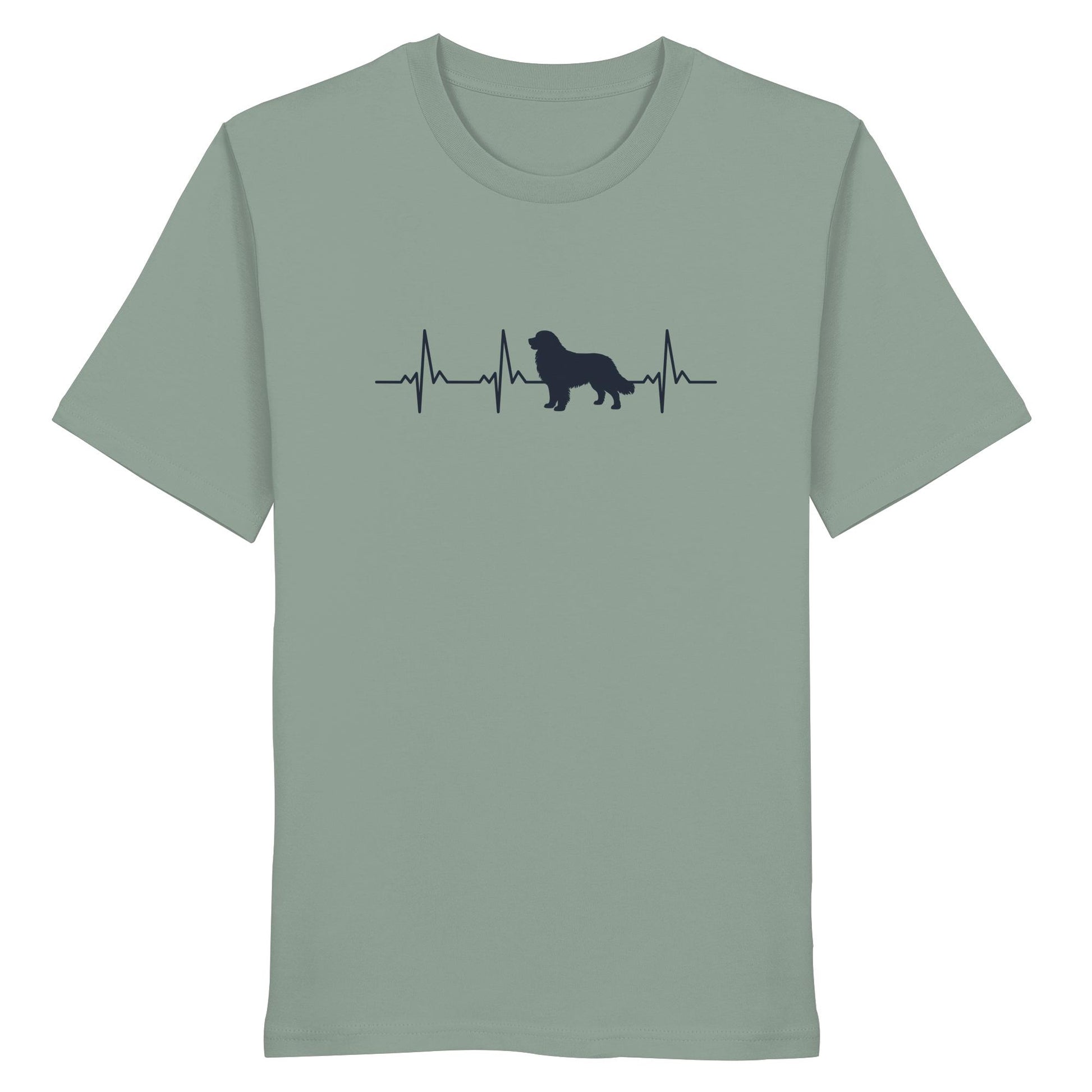 Herzschlag Berner Sennenhund - Organic Shirt