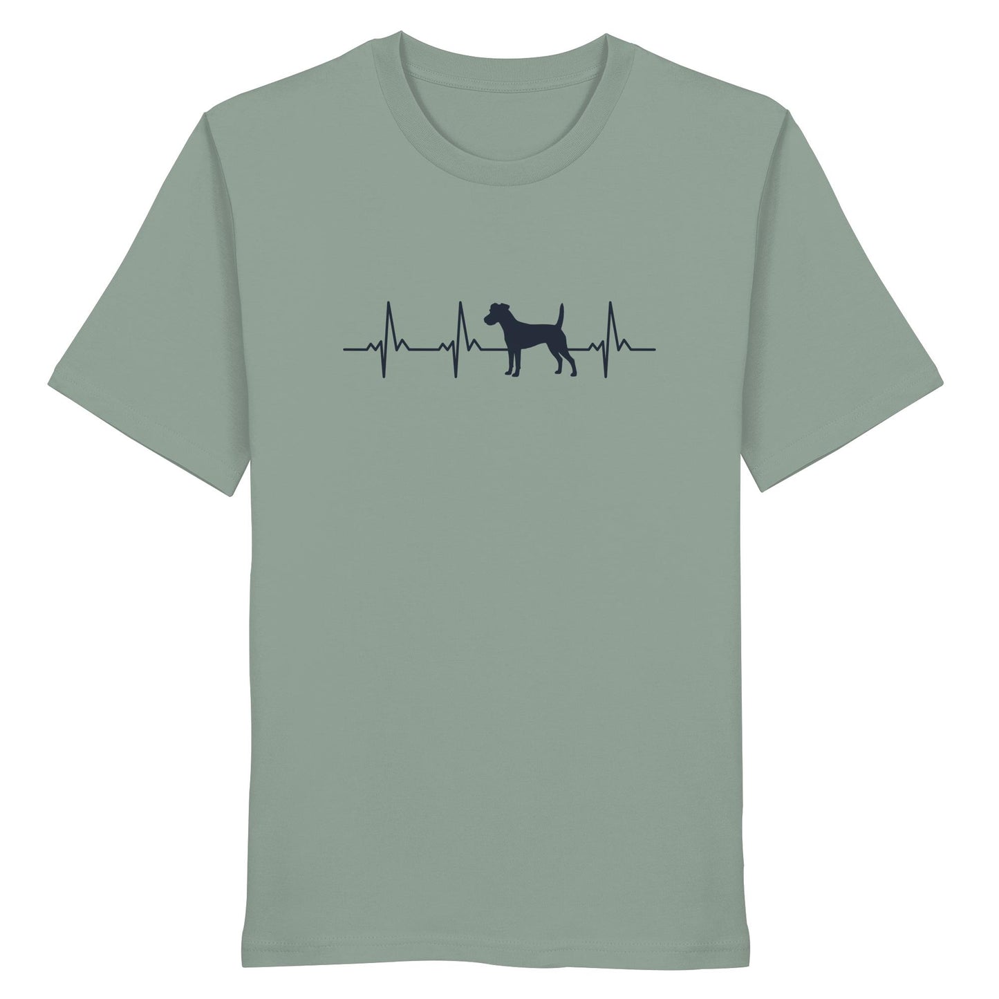Herzschlag Parson Russell - Organic Shirt