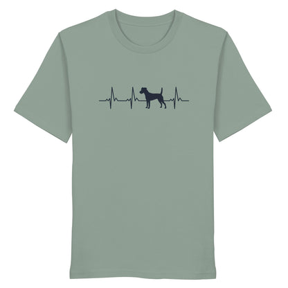 Herzschlag Parson Russell - Organic Shirt