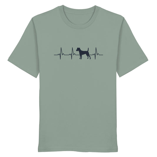 Herzschlag Parson Russell - Organic Shirt