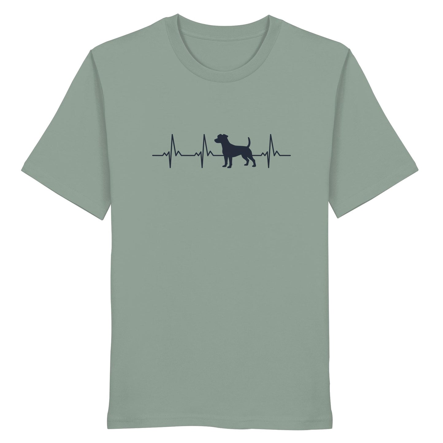 Herzschlag Jack Russell - Organic Shirt