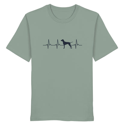 Herzschlag Vizsla - Organic Shirt