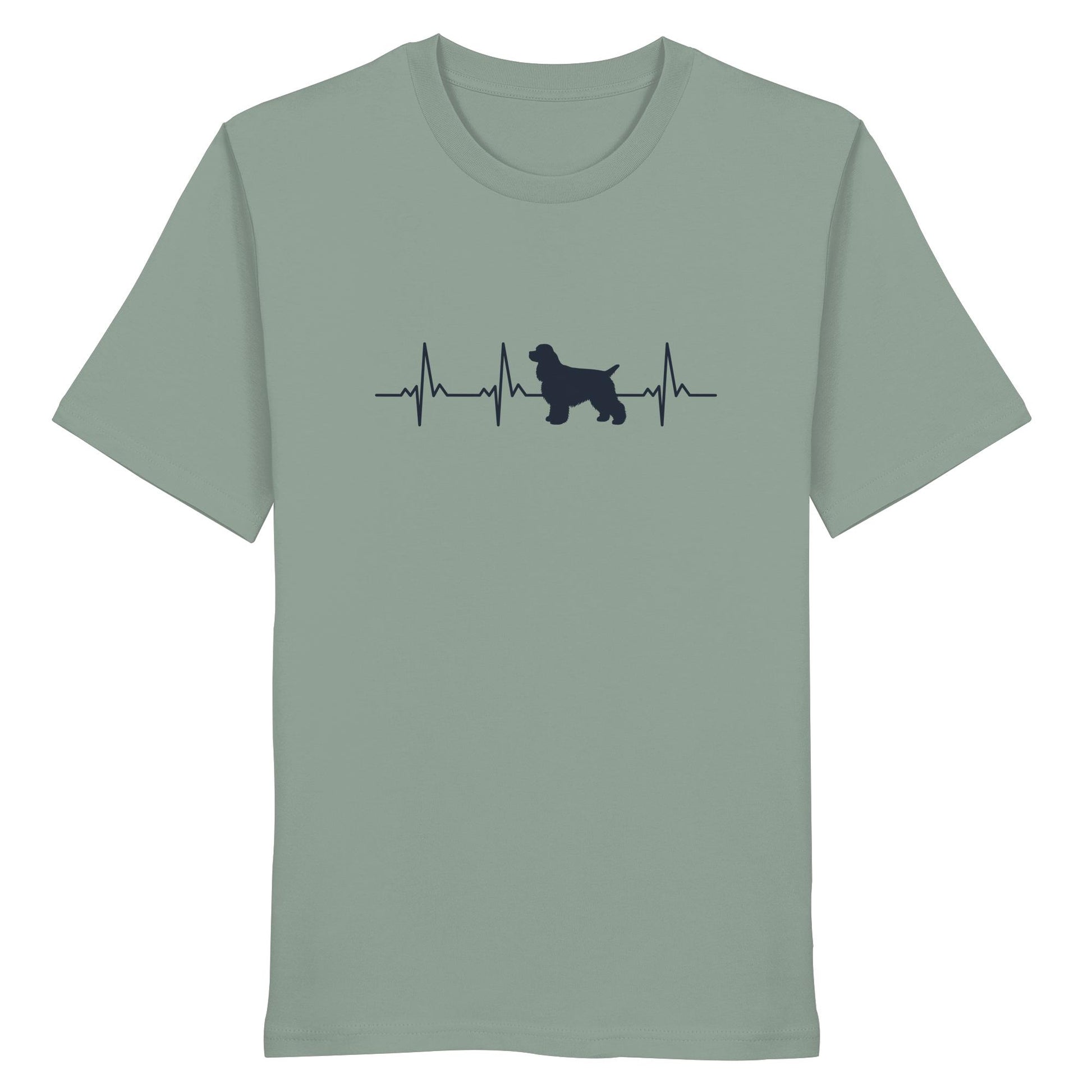 Herzschlag American Cocker Spaniel - Organic Shirt