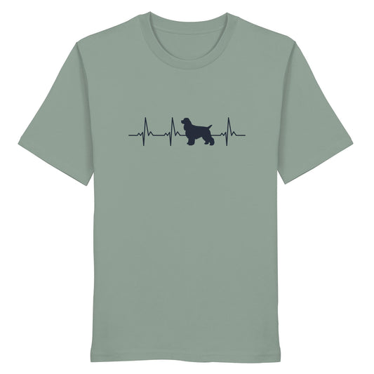 Herzschlag American Cocker Spaniel - Organic Shirt