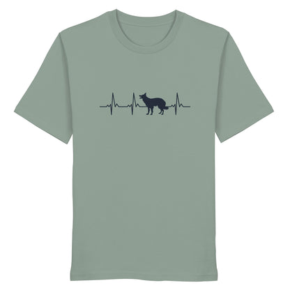 Herzschlag Border Collie - Organic Shirt