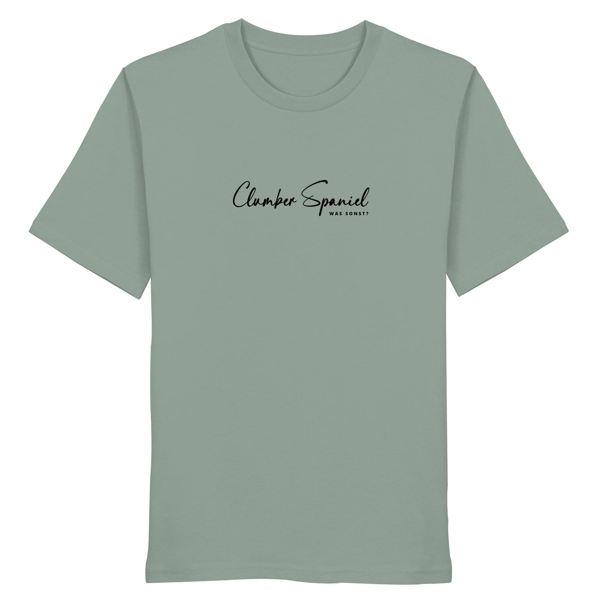 Was sonst? Clumber Spaniel - Organic Shirt