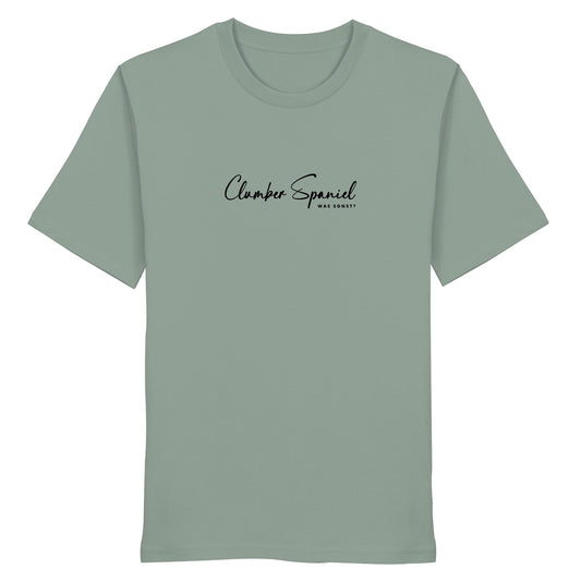 Was sonst? Clumber Spaniel - Organic Shirt