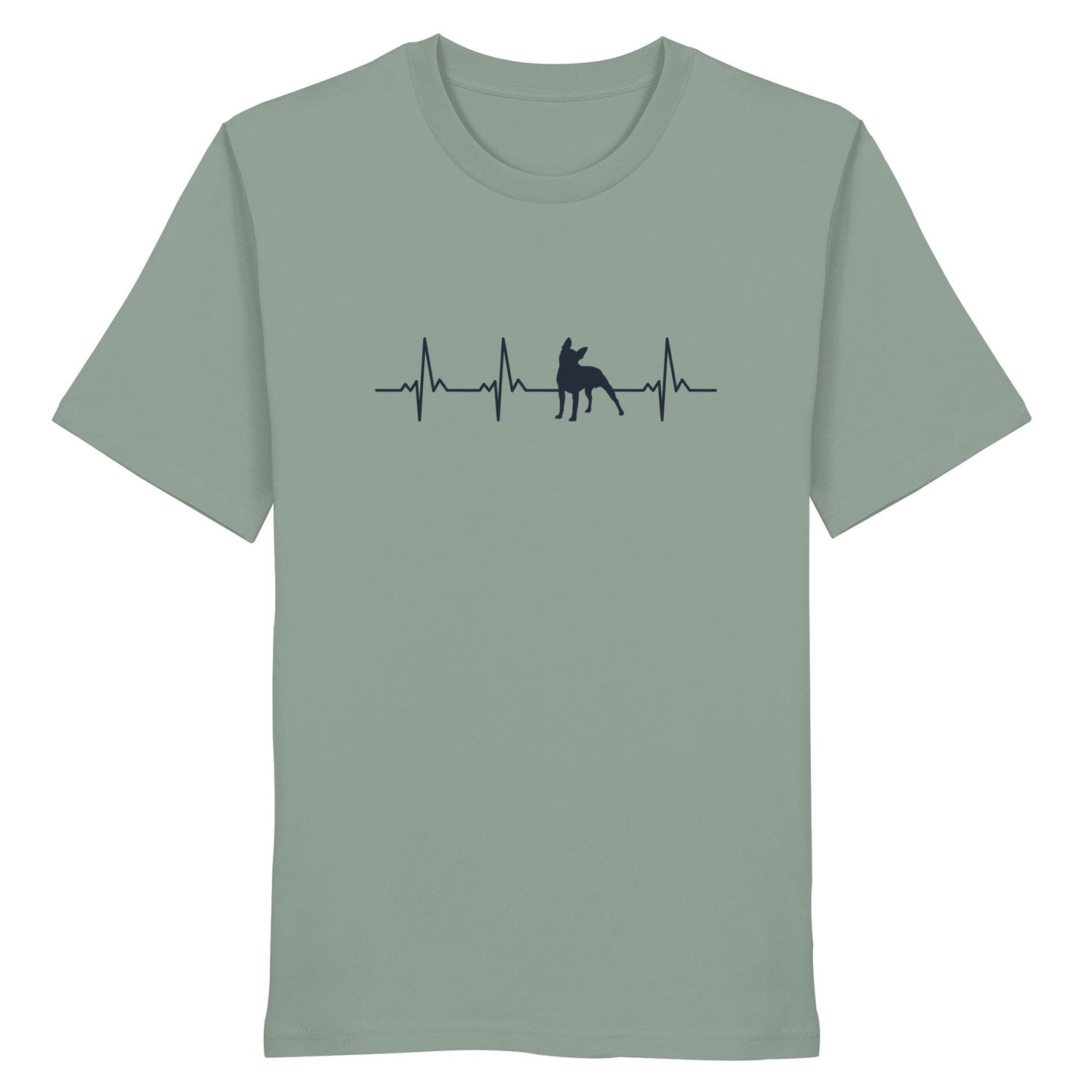 Herzschlag Boston Terrier - Organic Shirt