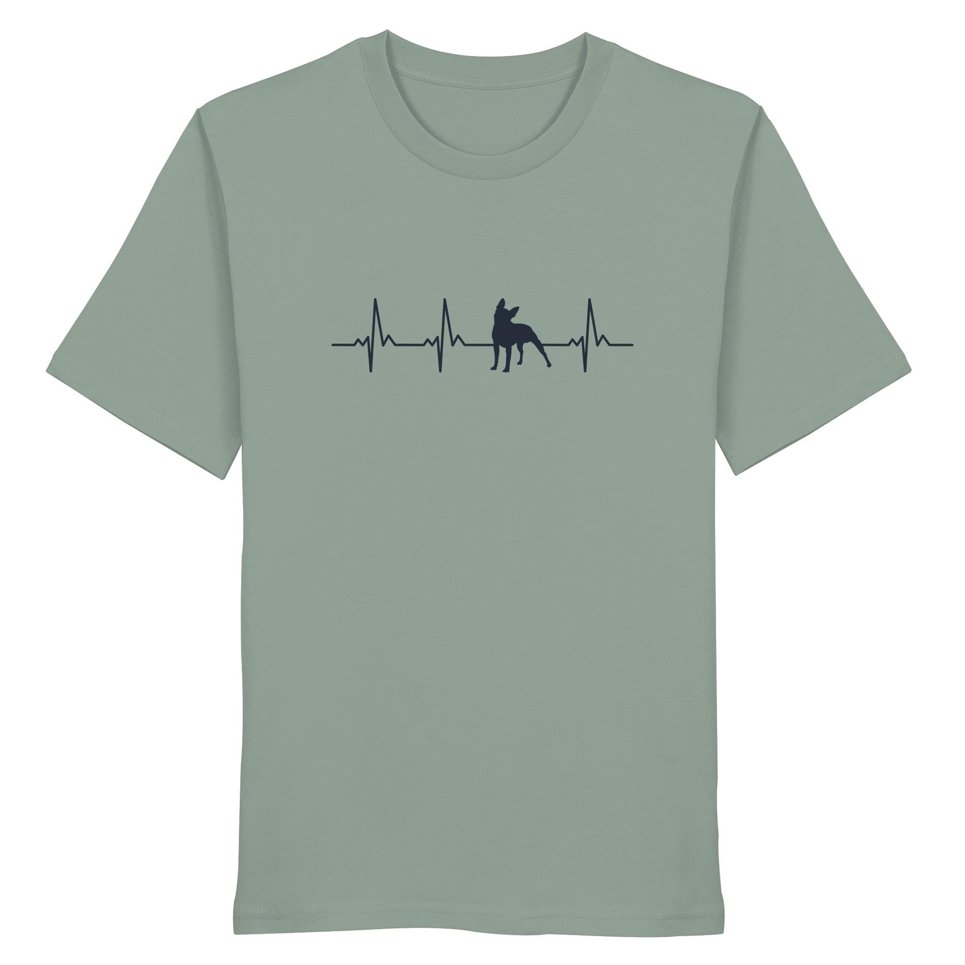 Herzschlag Boston Terrier - Organic Shirt