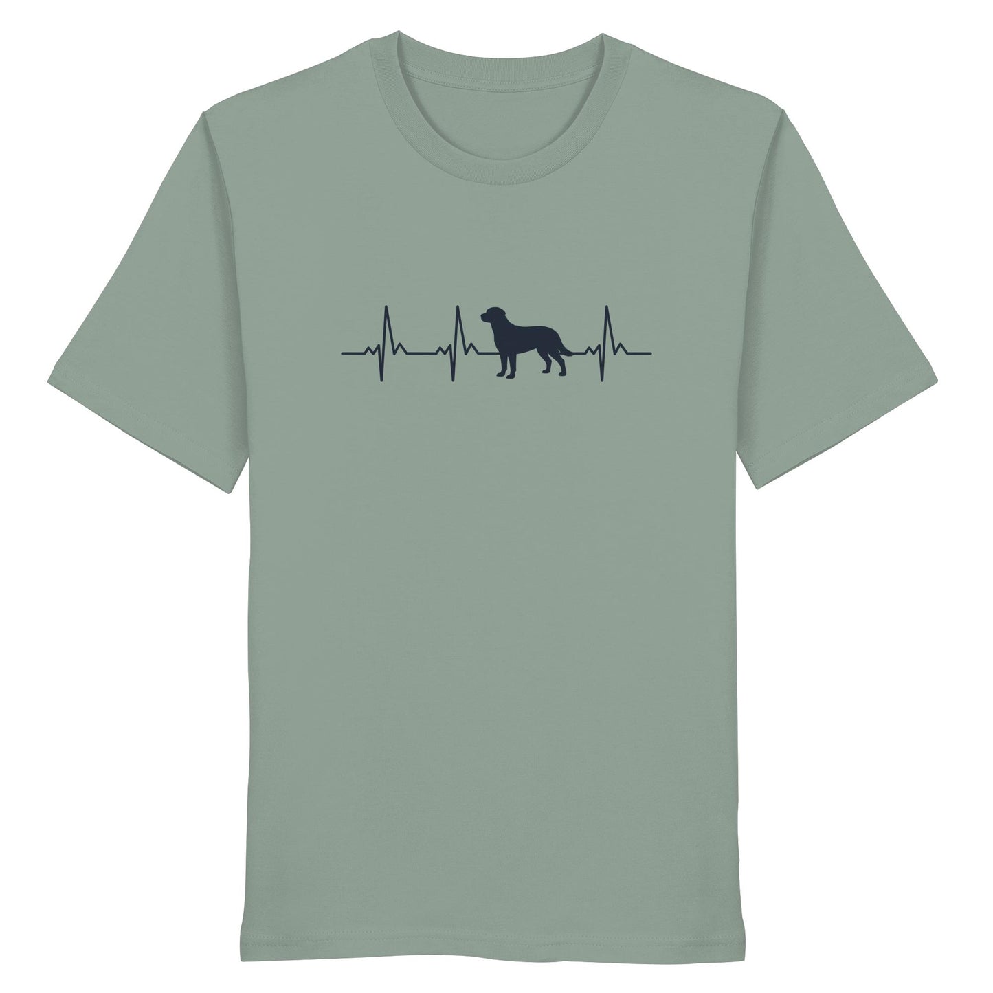 Herzschlag Großer Schweizer Sennenhund - Organic Shirt