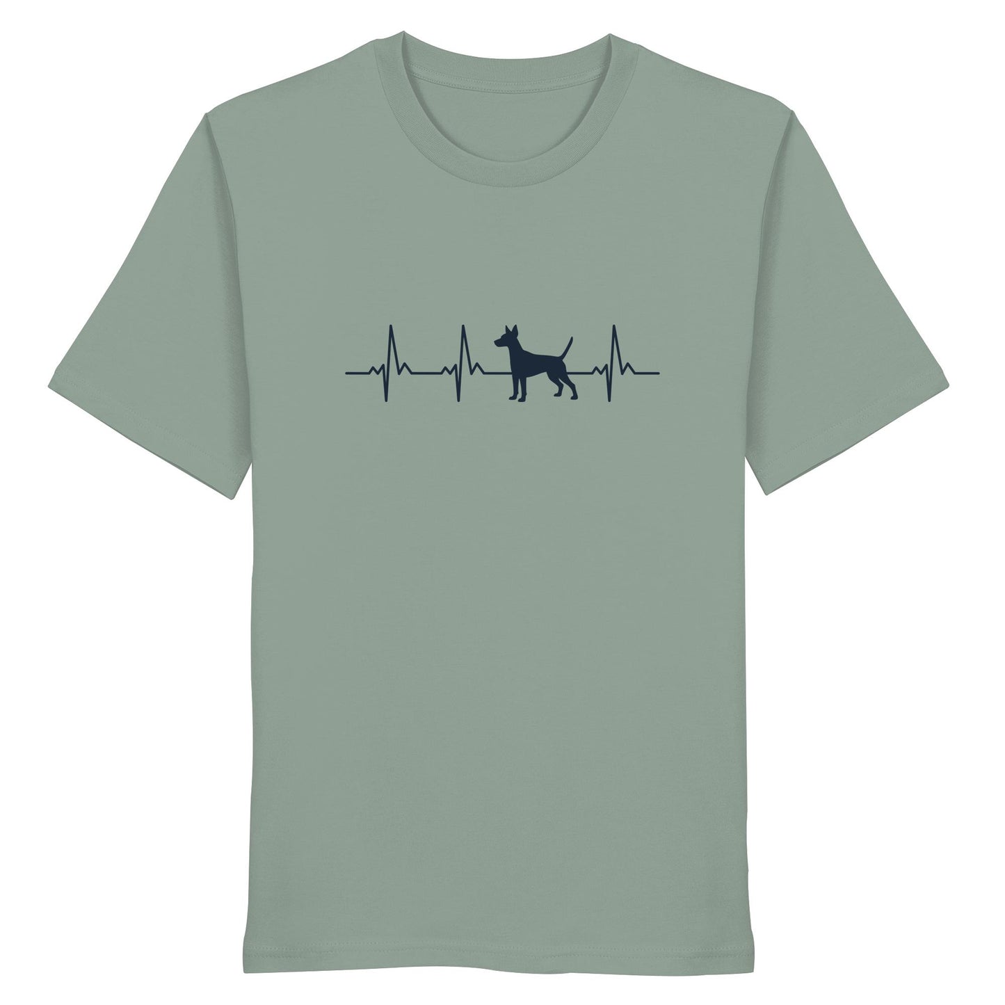 Herzschlag Zwergpinscher - Organic Shirt