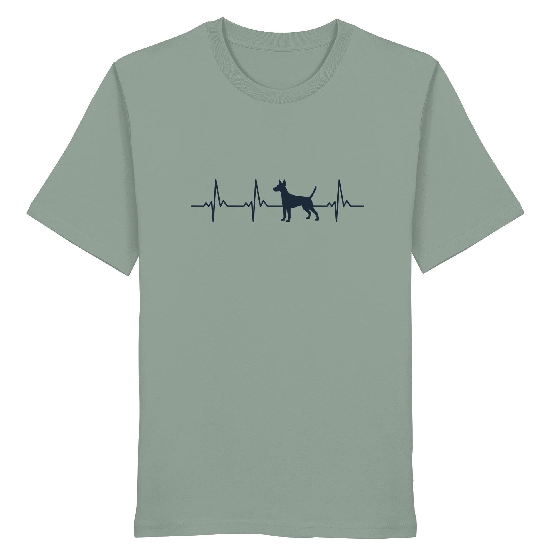 Herzschlag Zwergpinscher - Organic Shirt