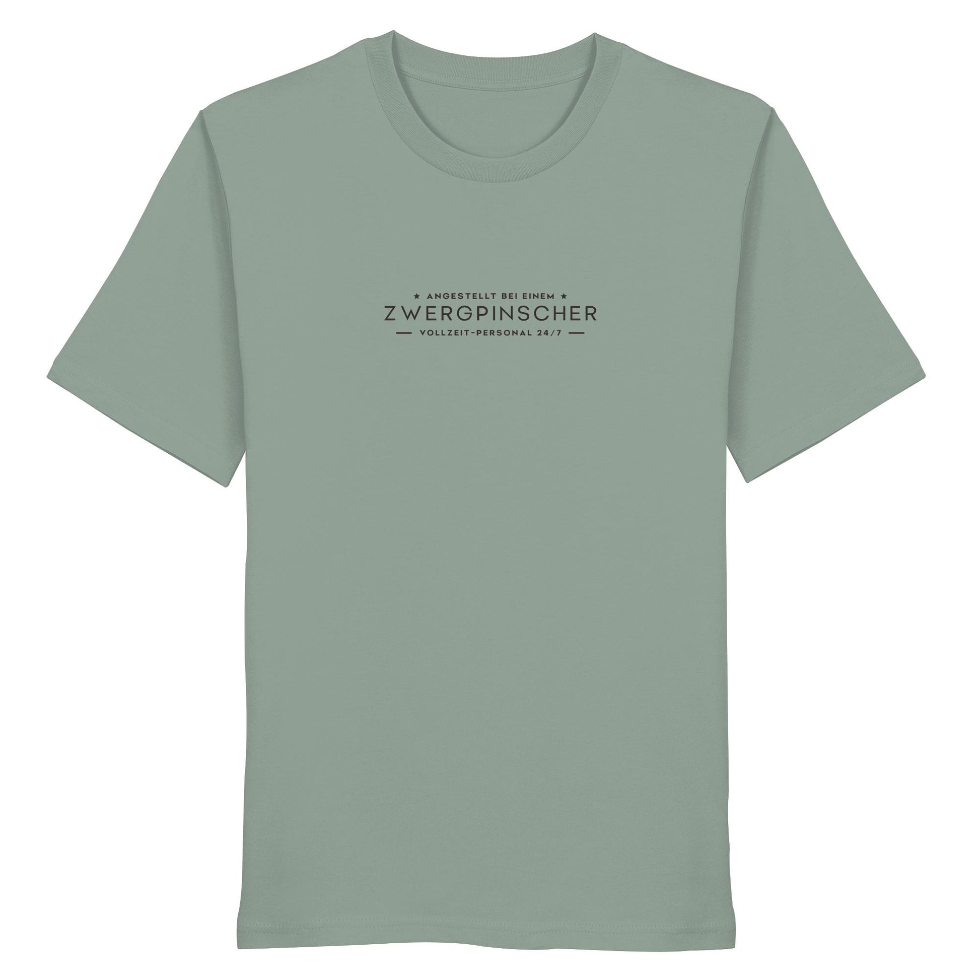 Vollzeit-Personal - Zwergpinscher - Organic Shirt
