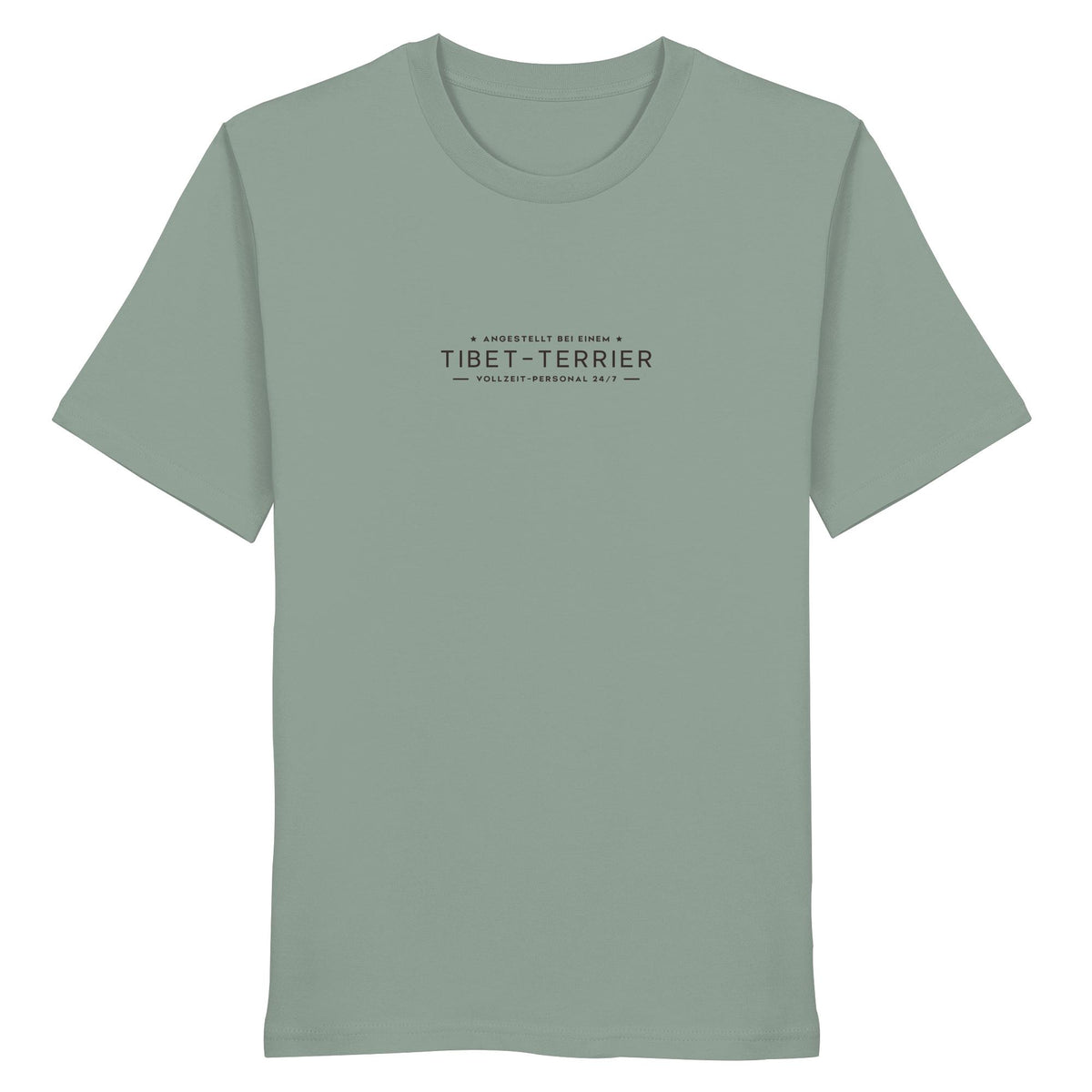Vollzeit-Personal - Tibet-Terrier - Organic Shirt