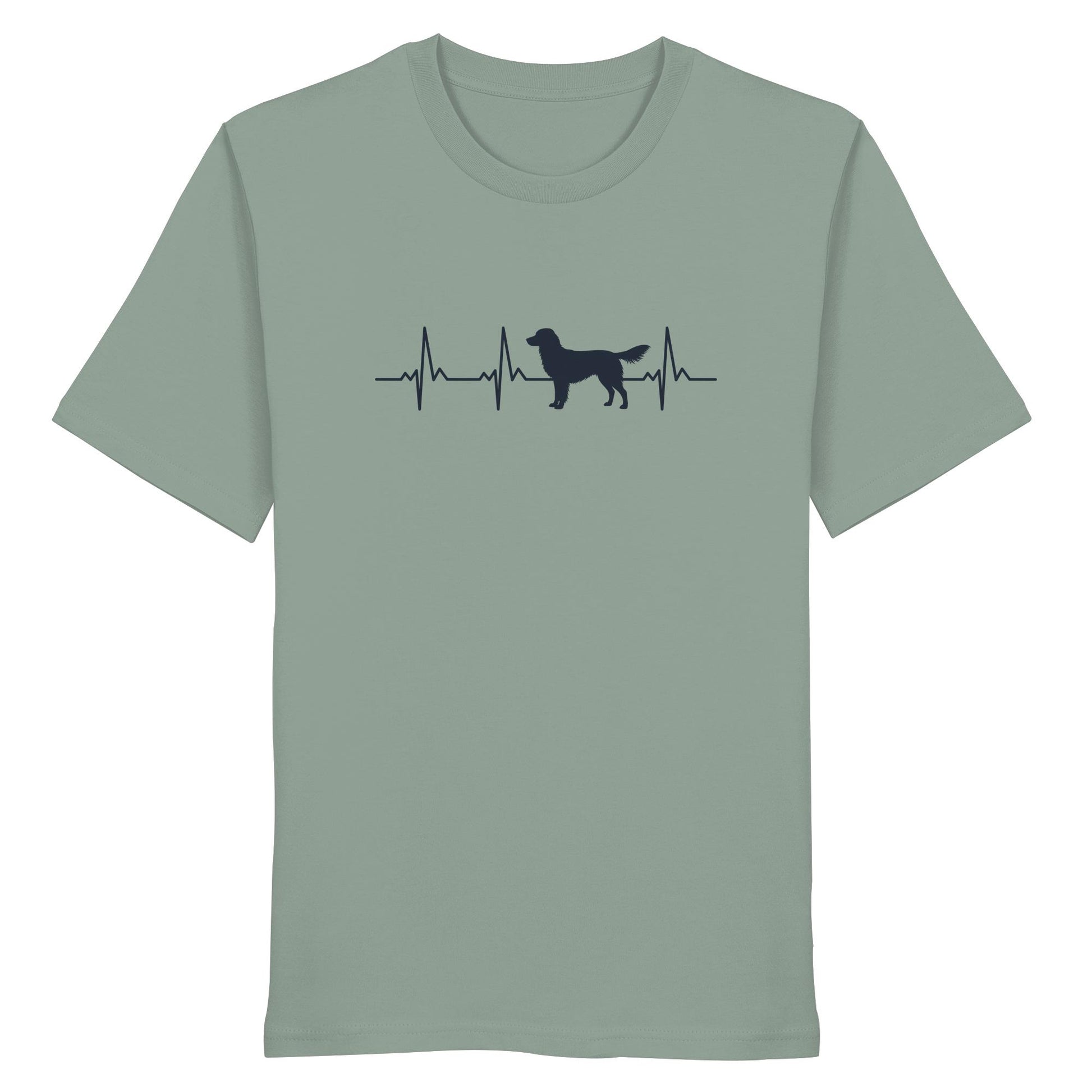 Herzschlag Kooikerhondje - Organic Shirt
