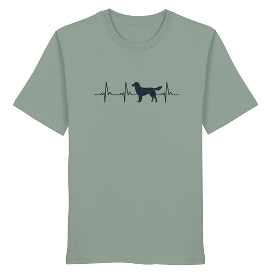 Herzschlag Kooikerhondje - Organic Shirt