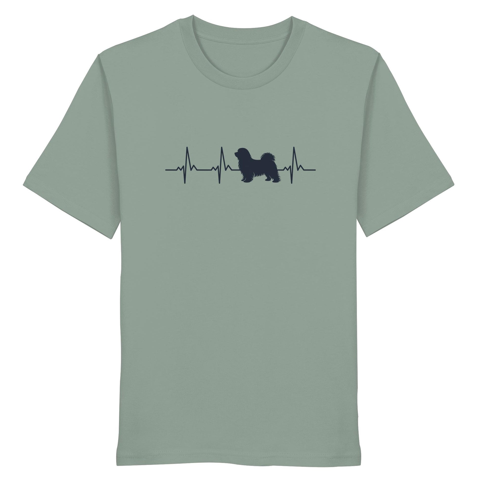 Herzschlag Tibet-Terrier - Organic Shirt