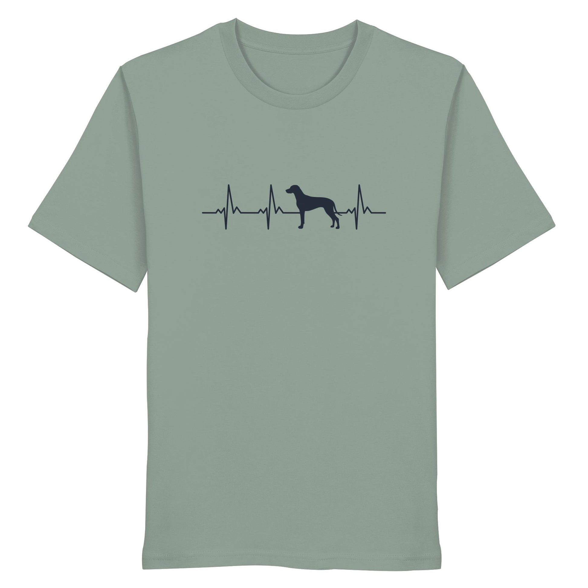 Herzschlag Rhodesian Ridgeback - Organic Shirt