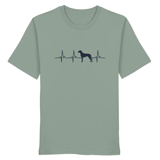 Herzschlag Rhodesian Ridgeback - Organic Shirt