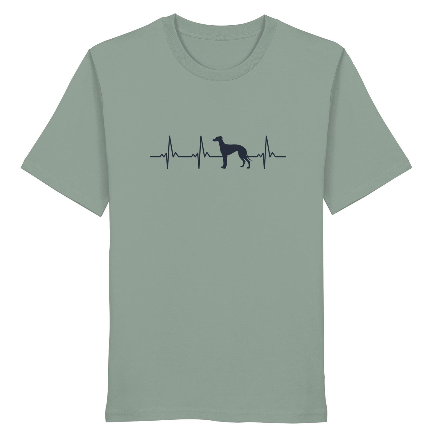 Herzschlag Windhund - Organic Shirt