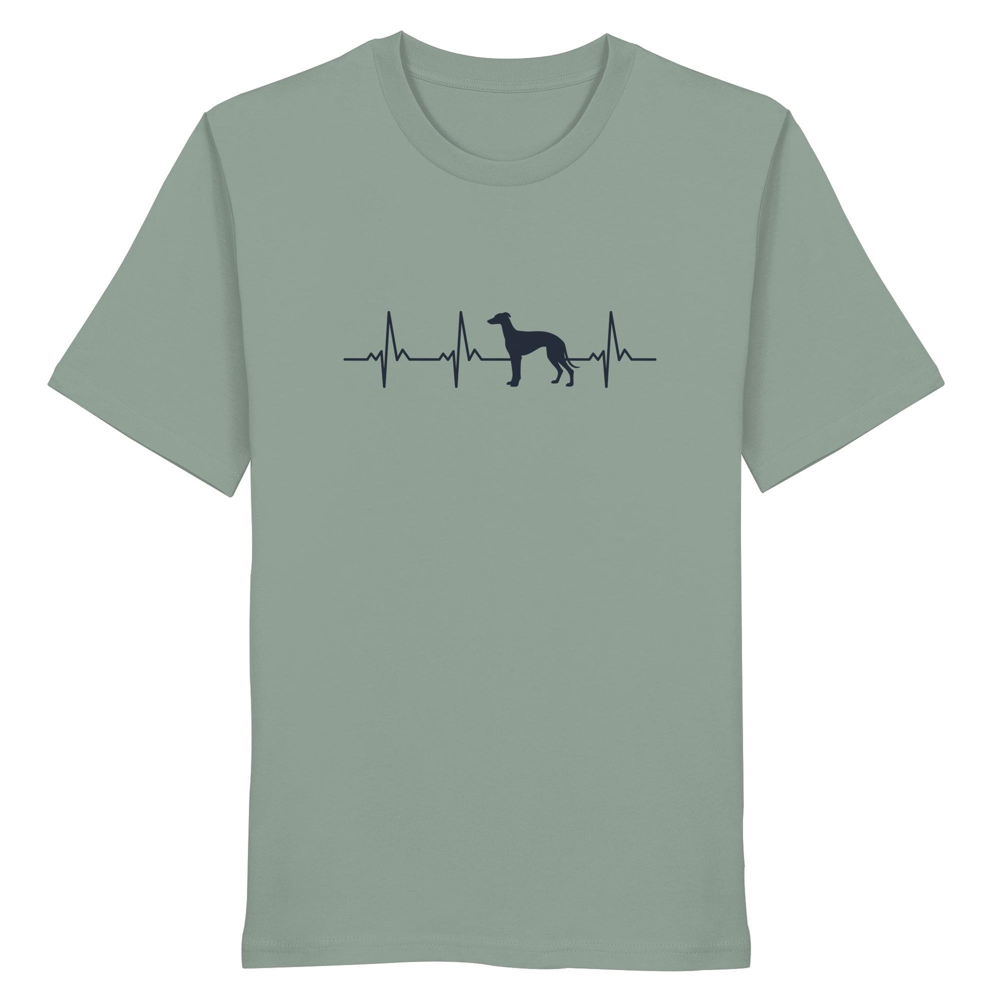 Herzschlag Windhund - Organic Shirt