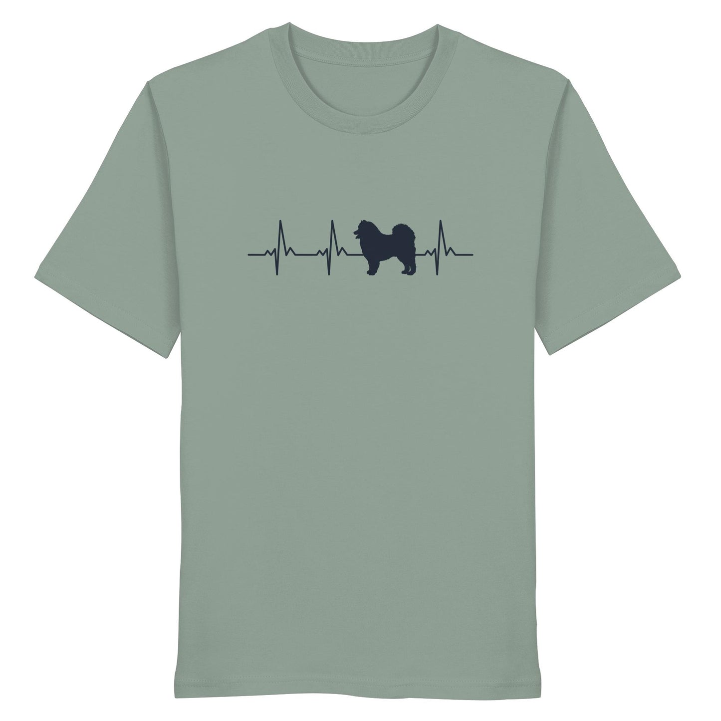 Herzschlag Samojede - Organic Shirt