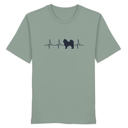 Herzschlag Samojede - Organic Shirt