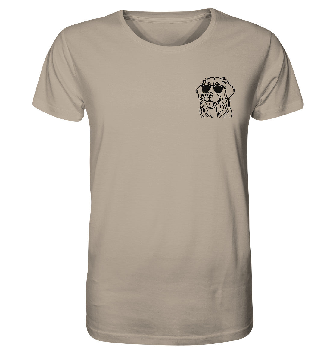 Line Art - Cooler Berner Sennenhund - Organic Shirt