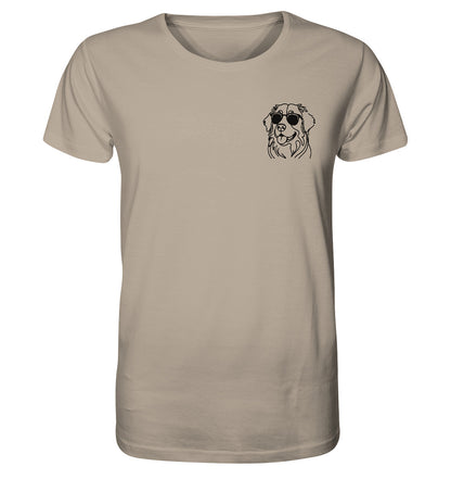 Line Art - Cooler Berner Sennenhund - Organic Shirt