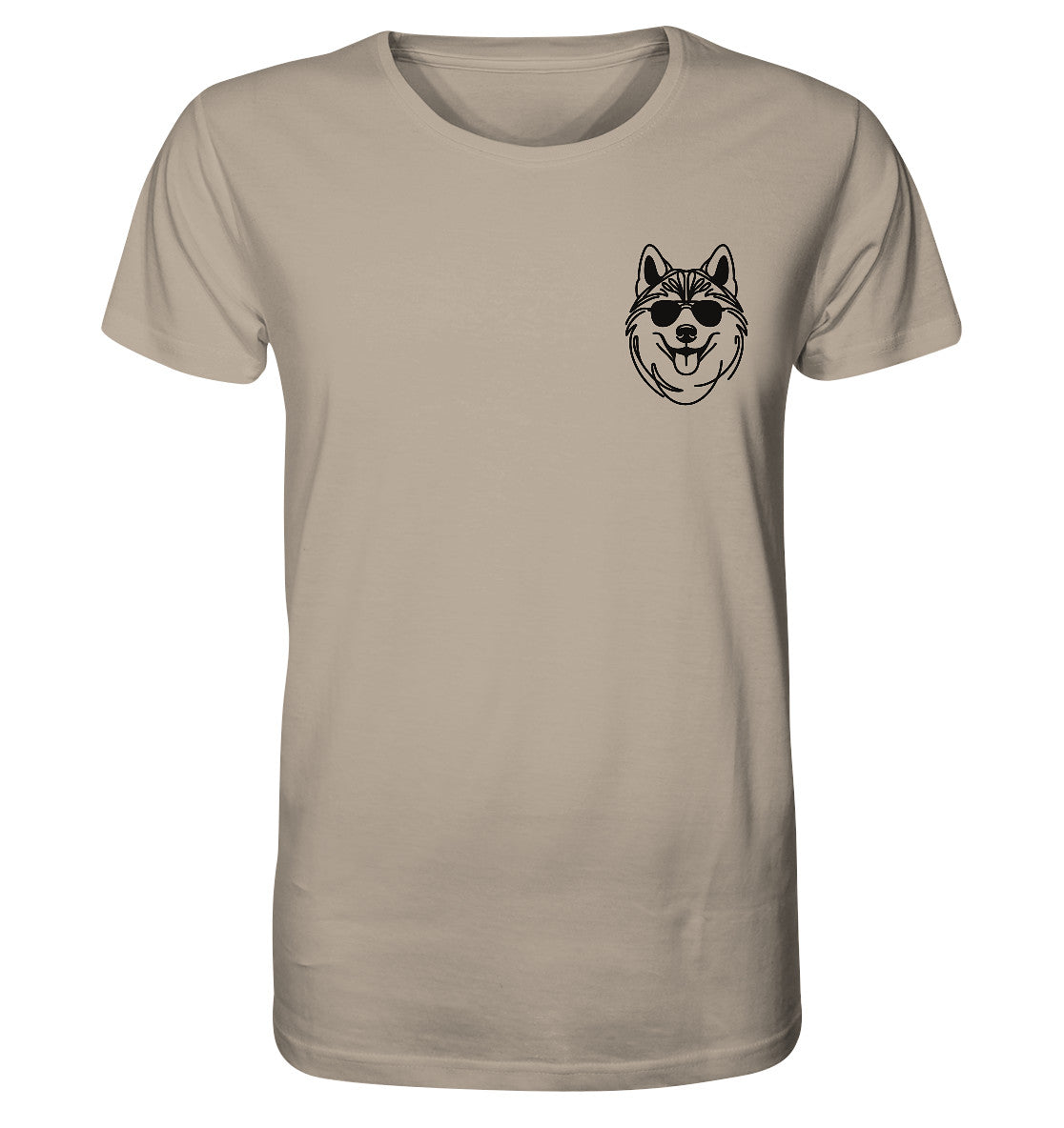 Line Art - Cooler Husky - Organic Shirt