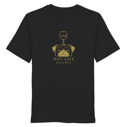 Dog Life Balance - Mops - Organic Shirt