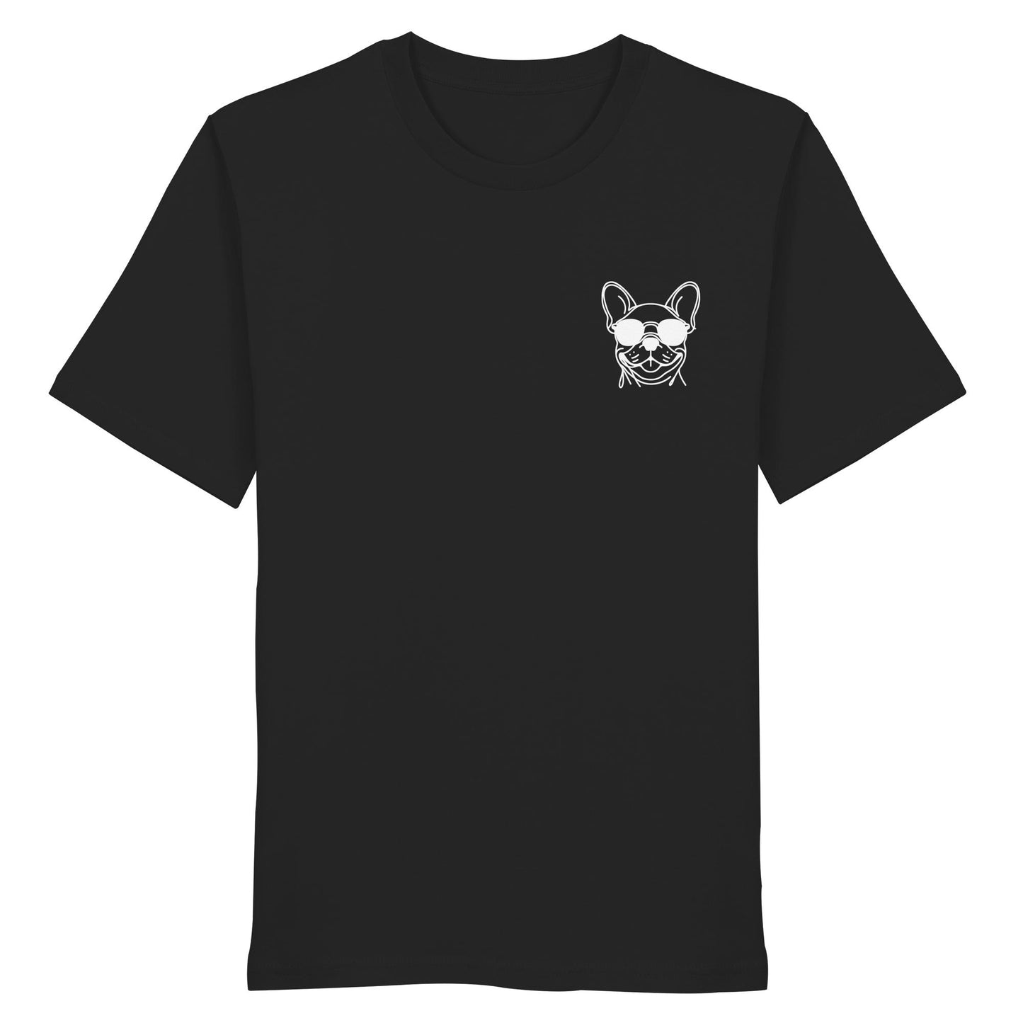 Line Art - Coole Französische Bulldogge - Organic Shirt