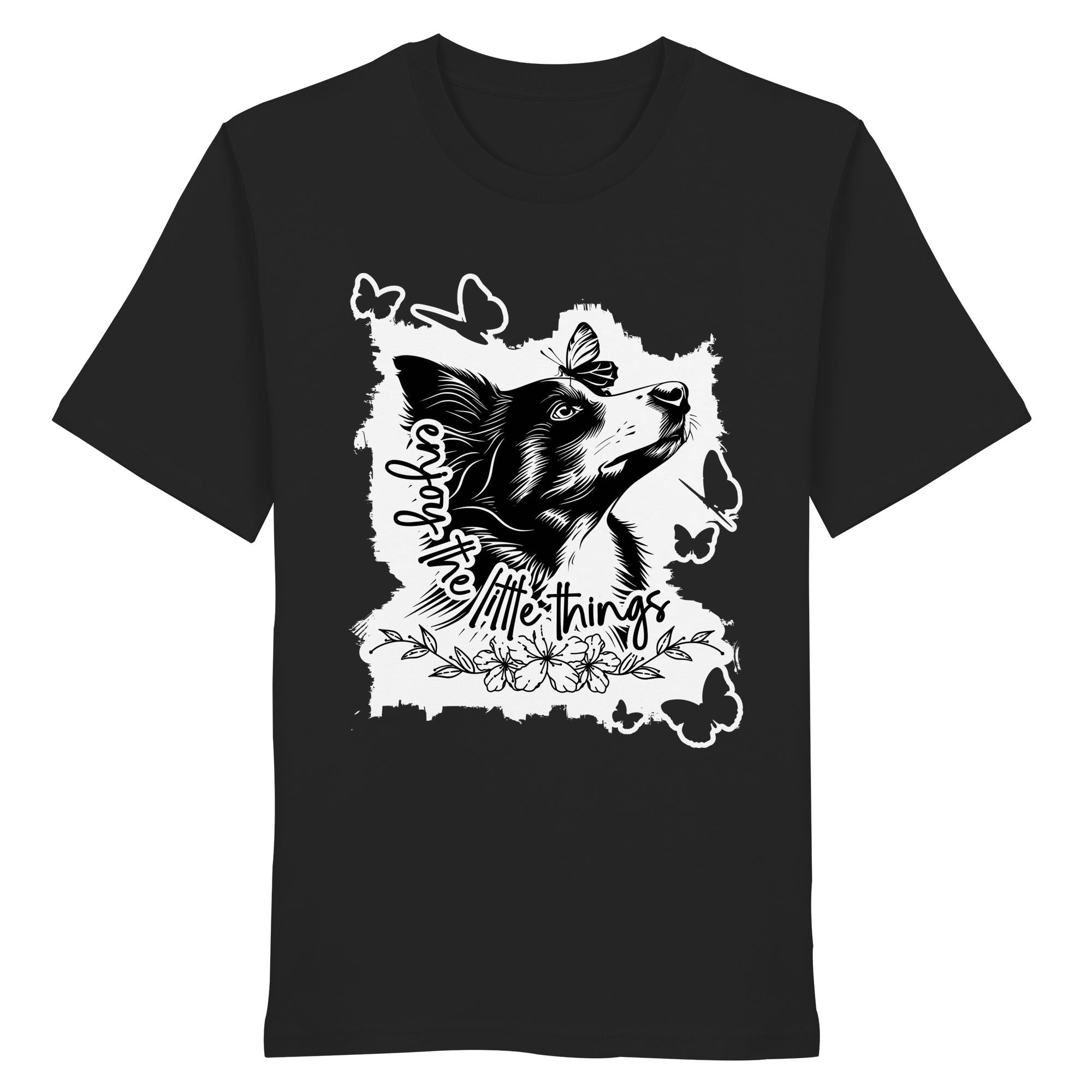 Border Collie - enjoy the little things - Organic Shirt