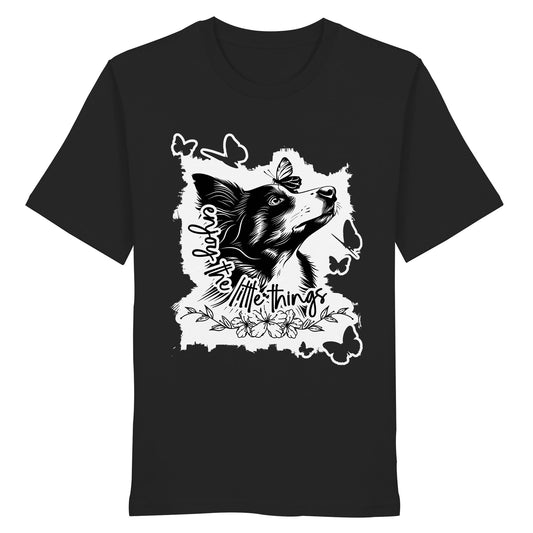 Border Collie - enjoy the little things - Organic Shirt