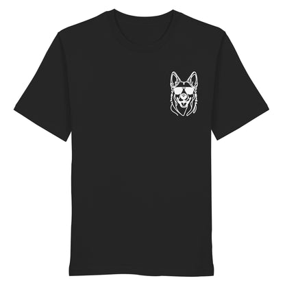 Line Art - Cooler Holländischer Schäferhund - Organic Shirt